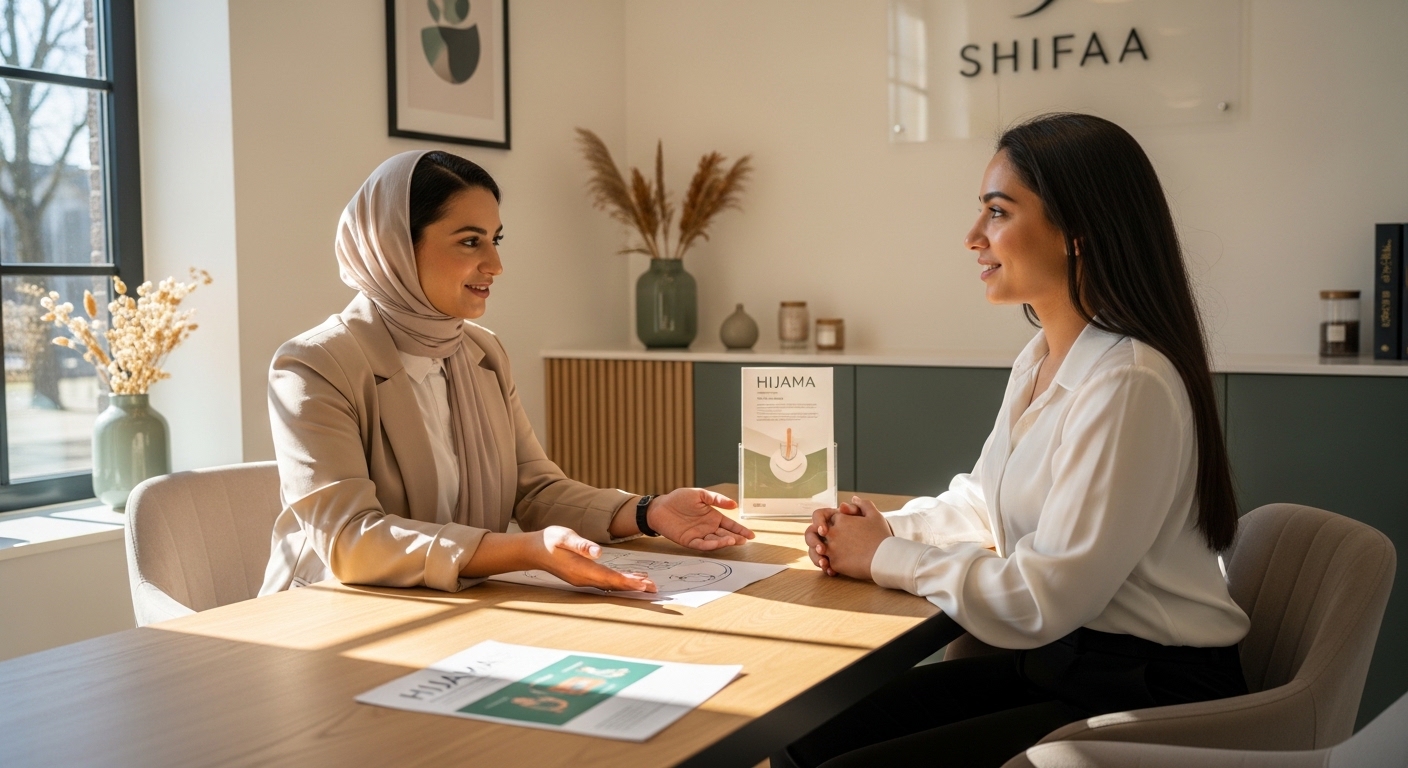 Intakegesprek voor Hijama